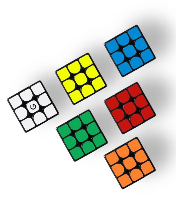 Варианты цветов, представленные на кубике Сяоми