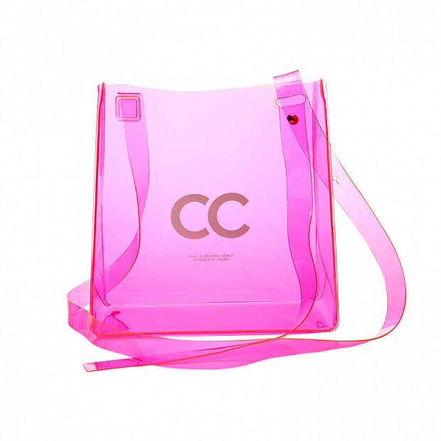 Сумка Xiaomi Mi Transparent Jelly Color CC Shoulder Bag (Pink/Розовый) 