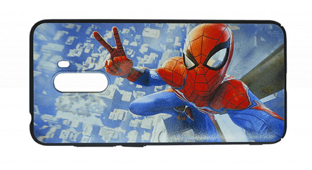 Защитный чехол для Pocophone F1 Spider-Man (Black/Черный) : отзывы и обзоры - 3