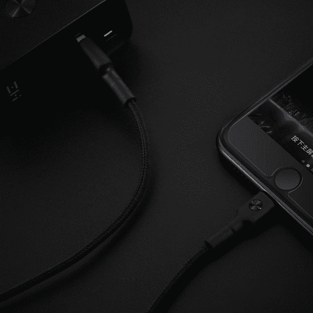 Кабель ZMI USB/Lightning MFi 100 см AL803 (Black) - 3